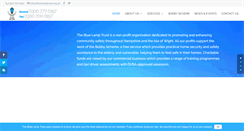 Desktop Screenshot of bluelamptrust.org.uk